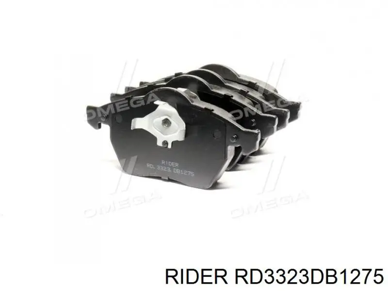 Гальмівні колодки Rider RD3323DB1275 ціна, від 18.78 USD