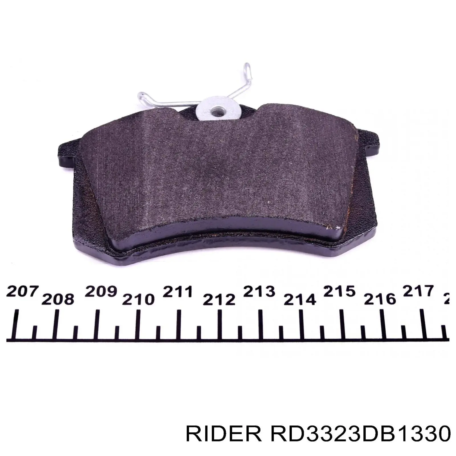 Задні гальмівні колодки RD3323DB1330 Rider