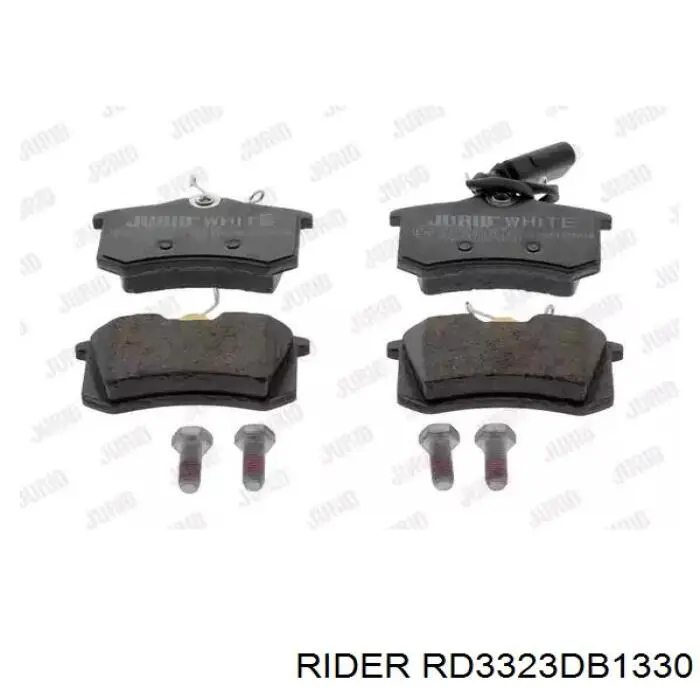 RD3323DB1330 Rider Колодки гальмівні задні, дискові