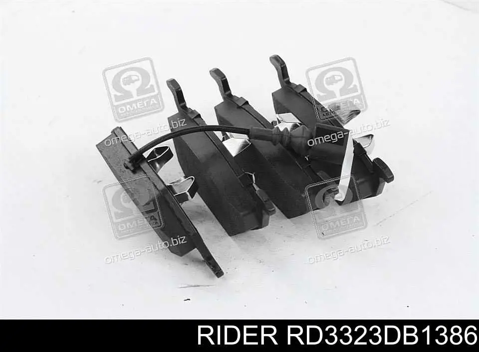 Купити RD3323DB1386 Rider Колодки гальмівні передні, дискові