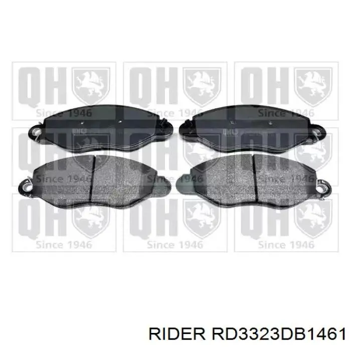 RD3323DB1461 Rider Передні гальмівні колодки