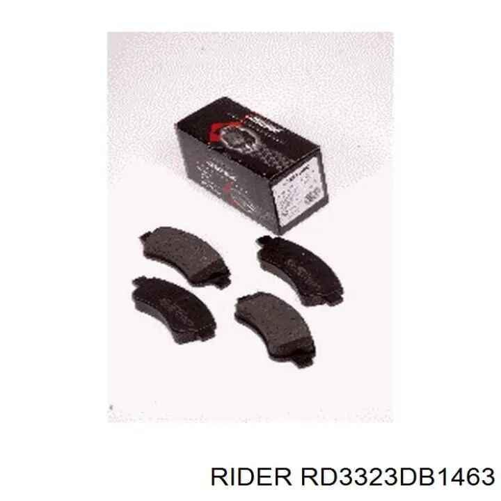 Гальмівні колодки Rider RD3323DB1463 ціна, від 16.50 USD