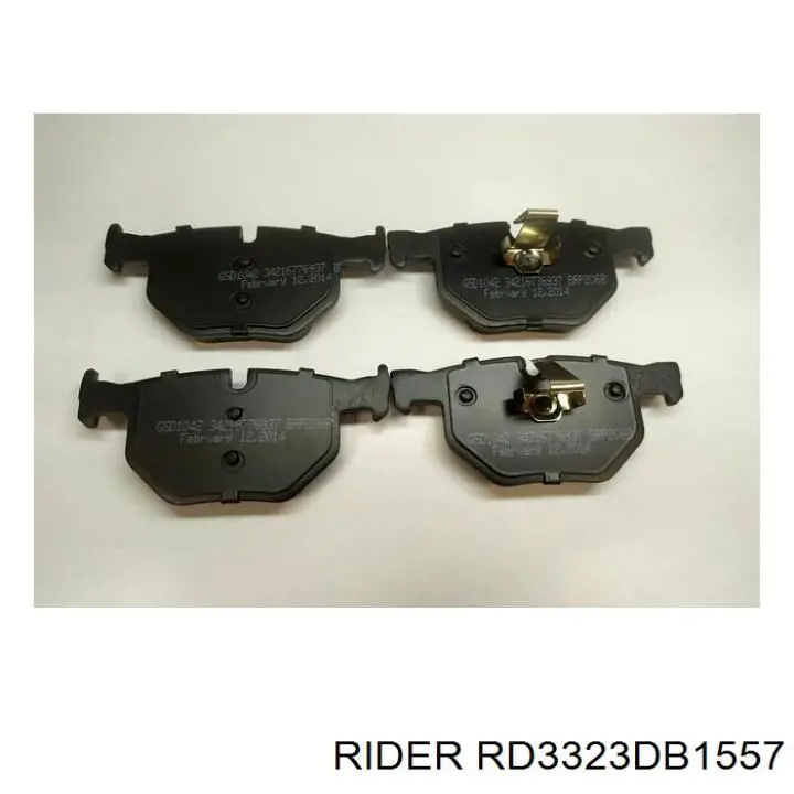 Купити RD3323DB1557 Rider Задні колодки