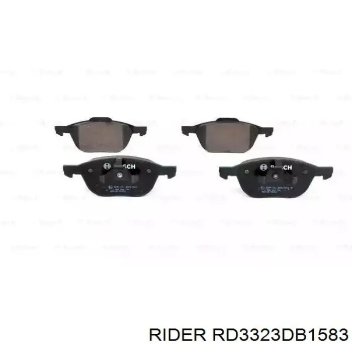 Передні тормозні колодки RD3323DB1583 Rider