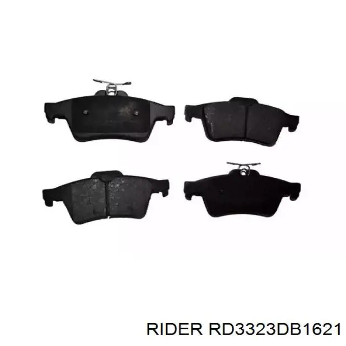 Задні гальмівні колодки RD3323DB1621 Rider