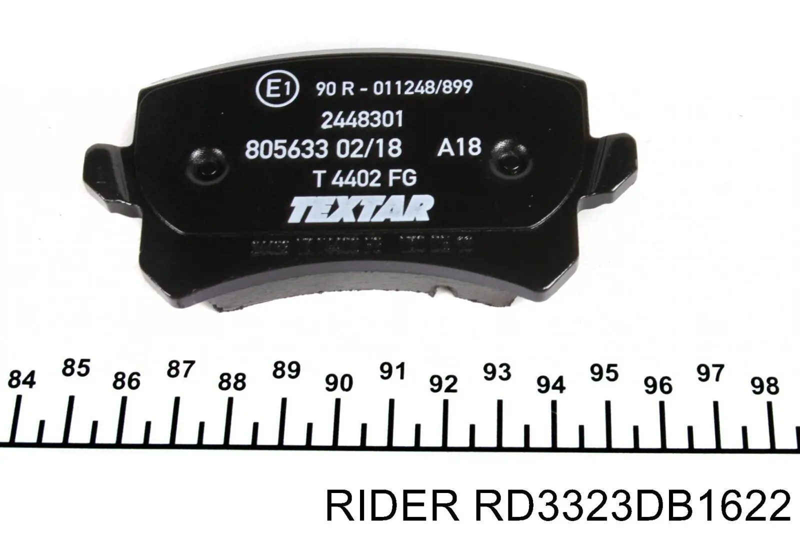 Купити RD3323DB1622 Rider Задні колодки