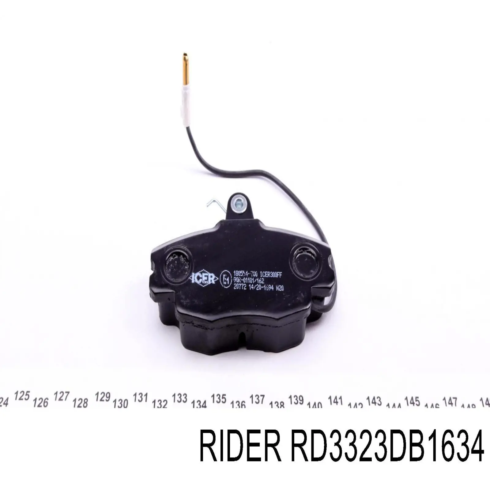 Передні тормозні колодки RD3323DB1634 Rider