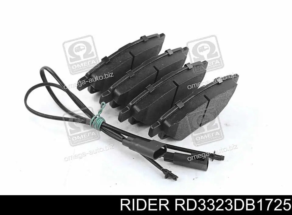 Купити RD3323DB1725 Rider Задні колодки