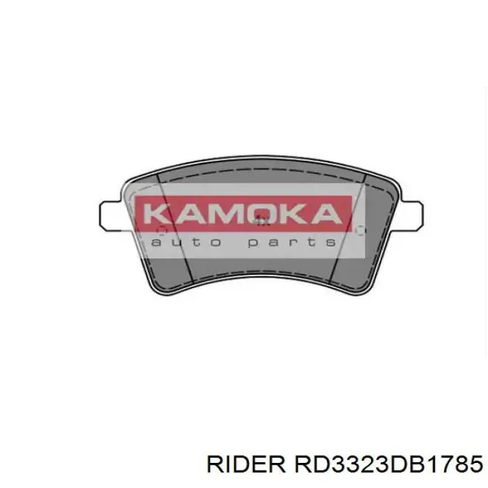 Гальмівні колодки Rider RD3323DB1785 ціна, від 16.74 USD