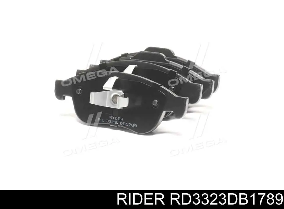 RD3323DB1789 Rider Передні гальмівні колодки