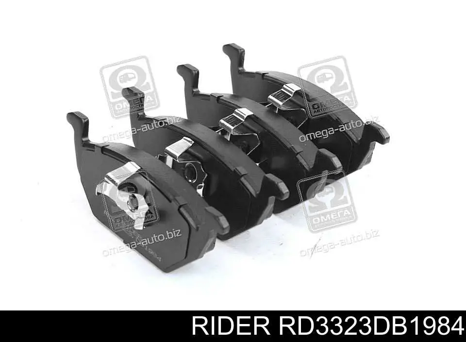 RD3323DB1984 Rider Передні гальмівні колодки