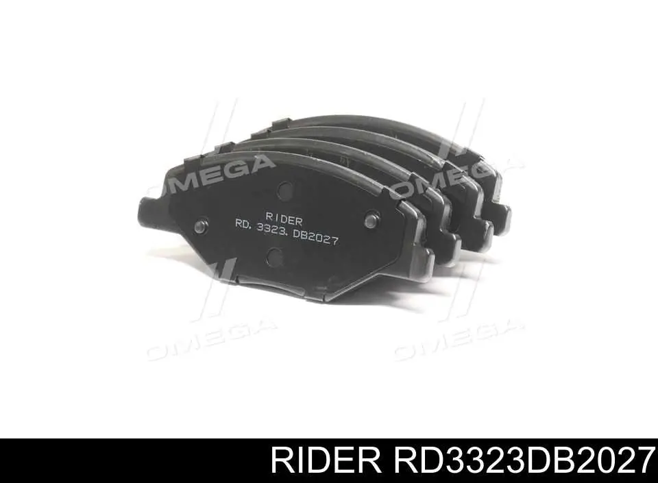 RD3323DB2027 Rider Передні гальмівні колодки