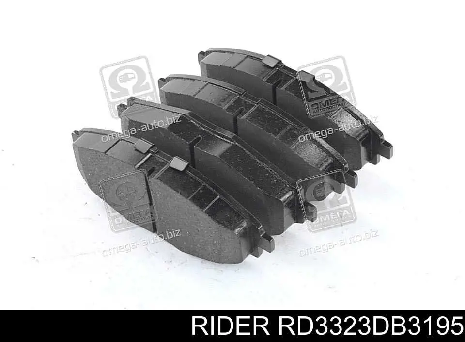 Передні тормозні колодки RD3323DB3195 Rider