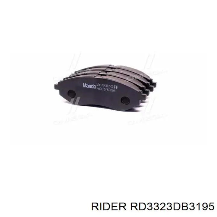 RD3323DB3195 Rider Передні гальмівні колодки