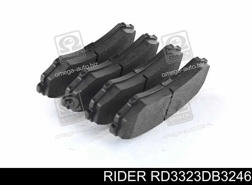 Гальмівні колодки Rider RD3323DB3246 ціна, від 15.71 USD