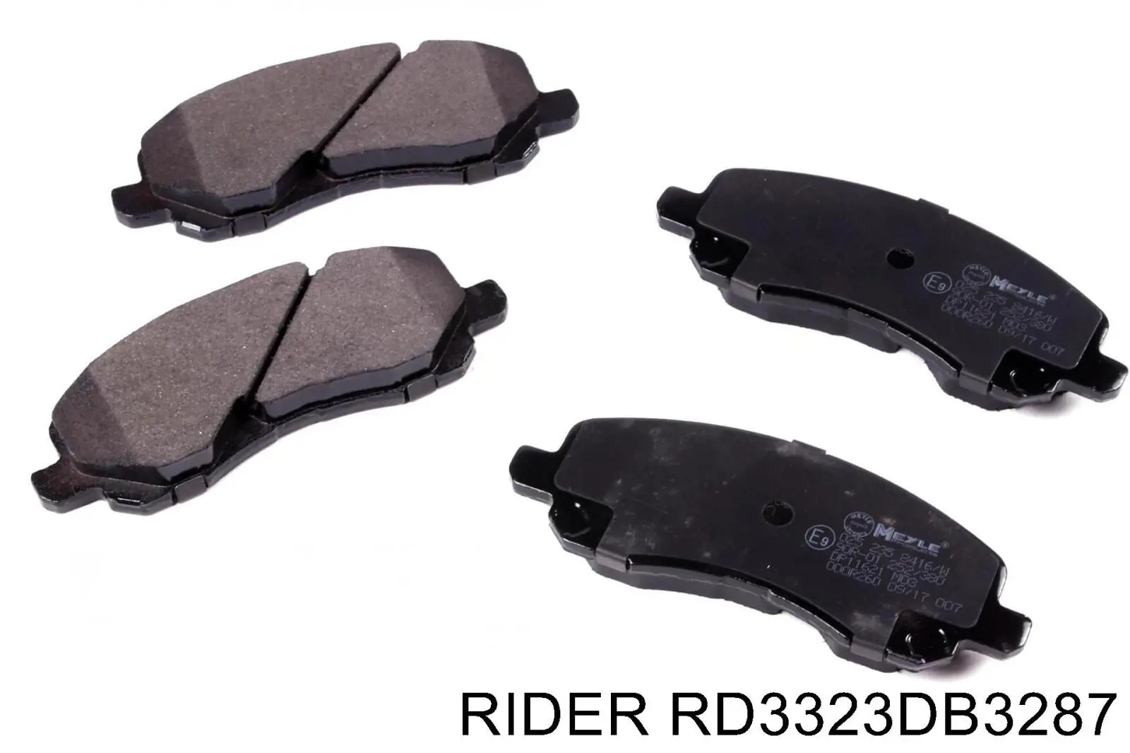 Передні тормозні колодки RD3323DB3287 Rider