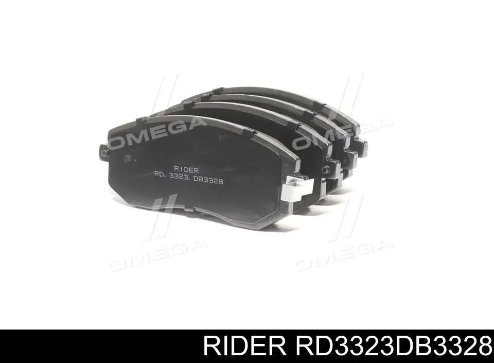 Гальмівні колодки Rider RD3323DB3328 ціна, від 19.09 USD