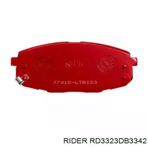 Купити RD3323DB3342 Rider Колодки гальмівні передні, дискові