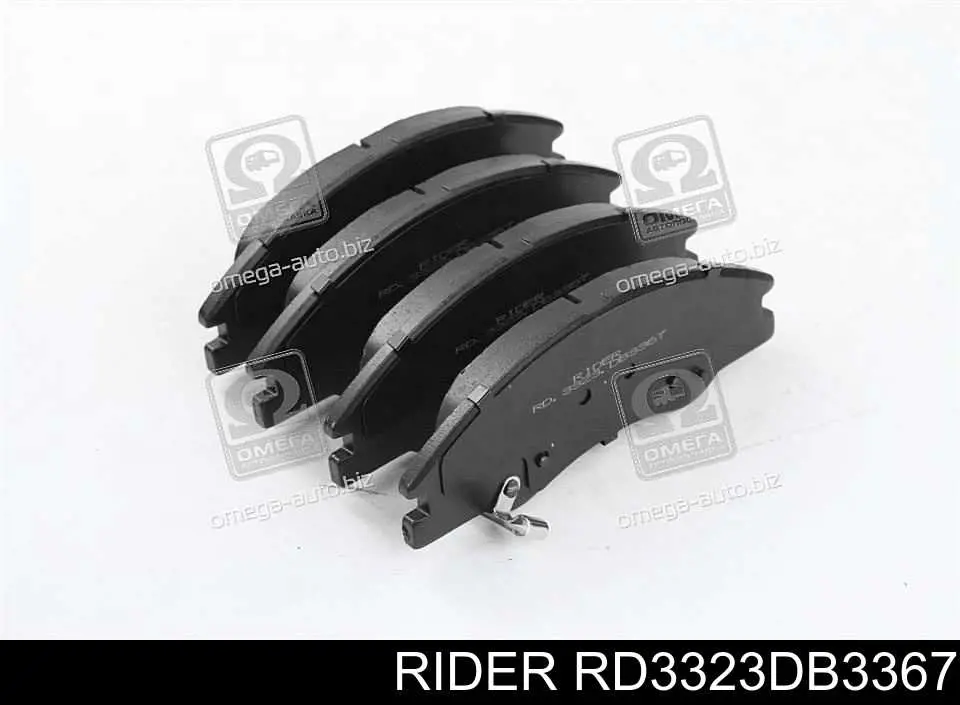 Передні тормозні колодки RD3323DB3367 Rider
