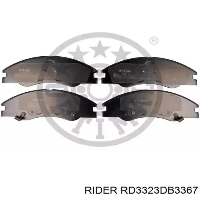 Гальмівні колодки Rider RD3323DB3367 ціна, від 22.41 USD