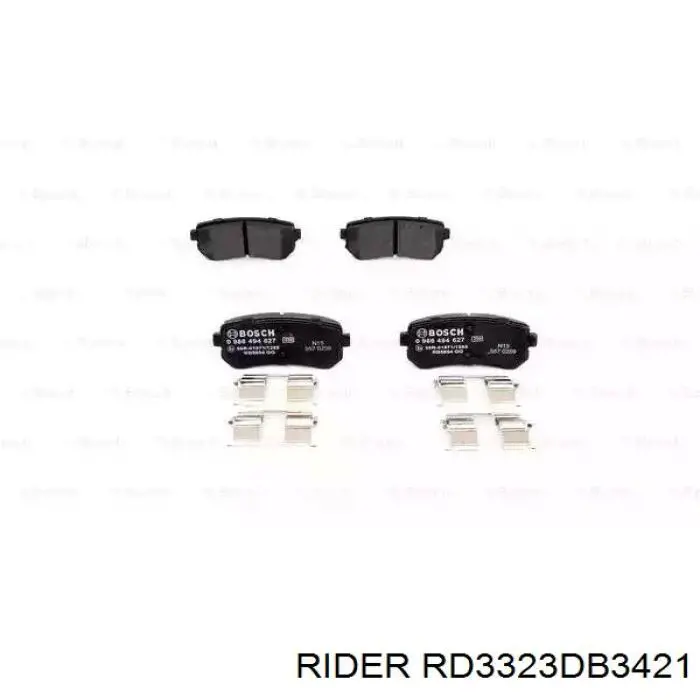 Задні гальмівні колодки Rider RD3323DB3421 ціна, від 15.22 USD