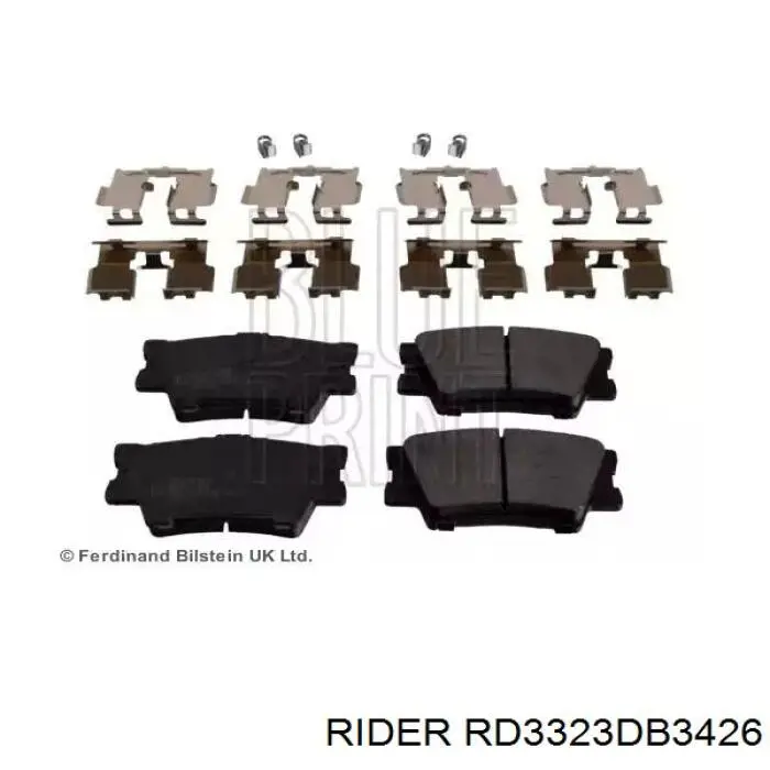 Купити RD3323DB3426 Rider Задні колодки