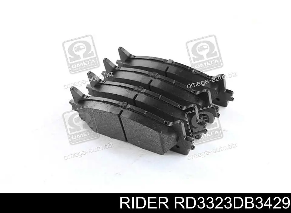 Передні тормозні колодки RD3323DB3429 Rider