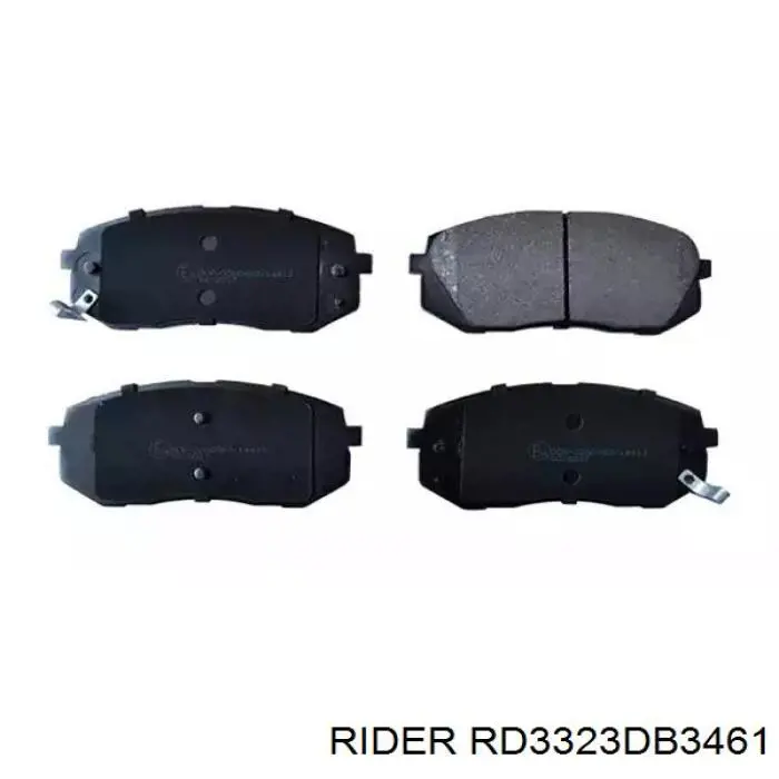 Купити RD3323DB3461 Rider Колодки гальмівні передні, дискові