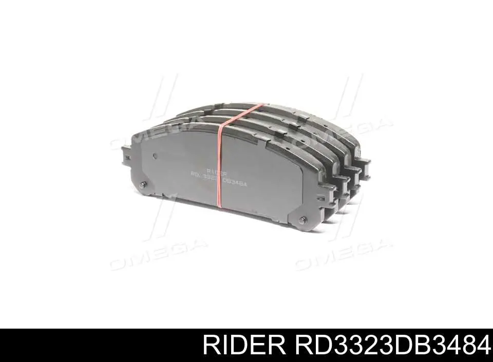 Гальмівні колодки Rider RD3323DB3484 ціна, від 31.51 USD