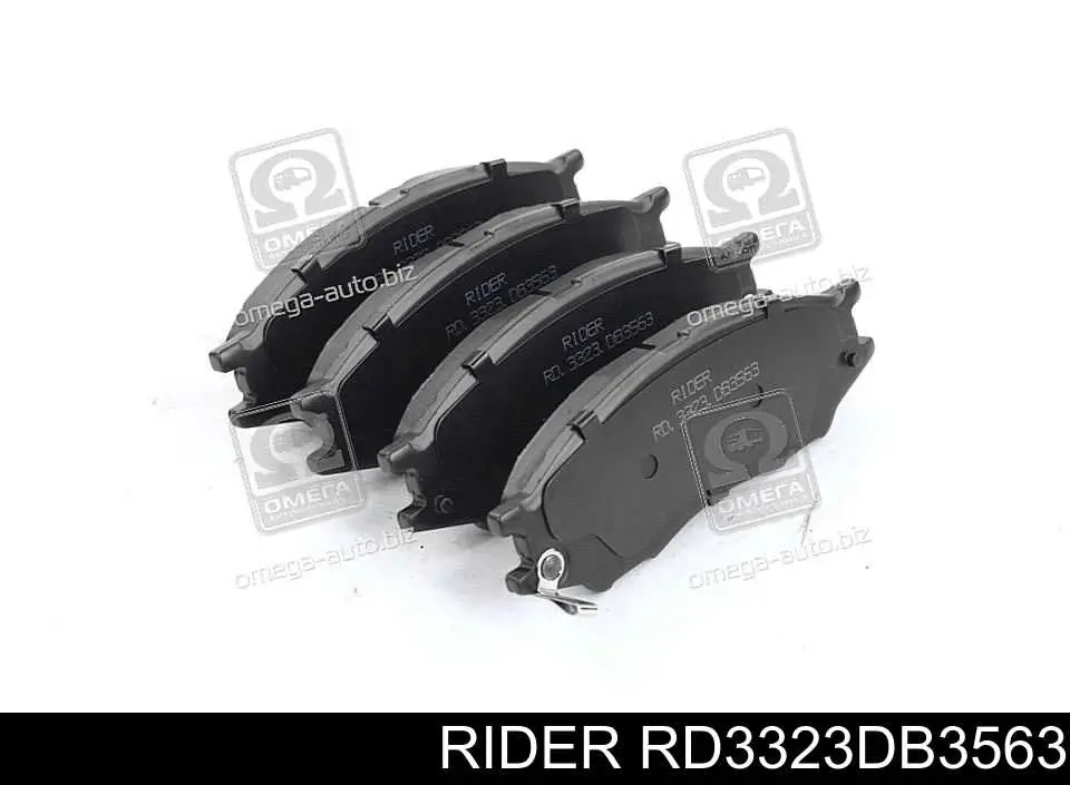 RD3323DB3563 Rider Передні гальмівні колодки