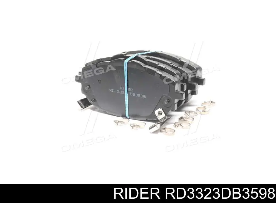 Гальмівні колодки Rider RD3323DB3598 ціна, від 20.79 USD