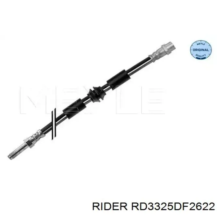 Диск гальмівний передній Rider RD3325DF2622