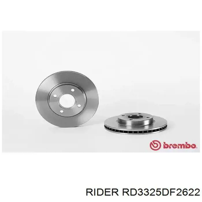 RD3325DF2622 Rider Гальмо дискове переднє