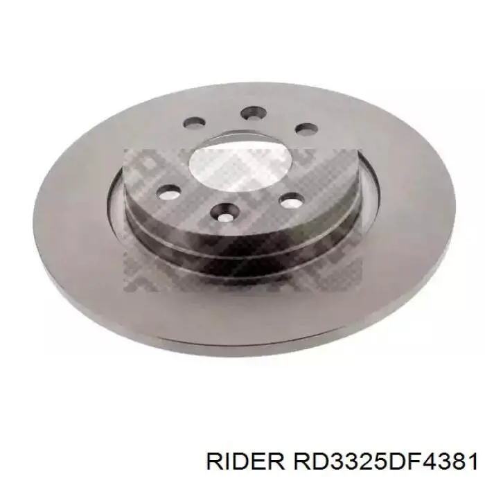 Гальмівні диски передні RD3325DF4381 Rider
