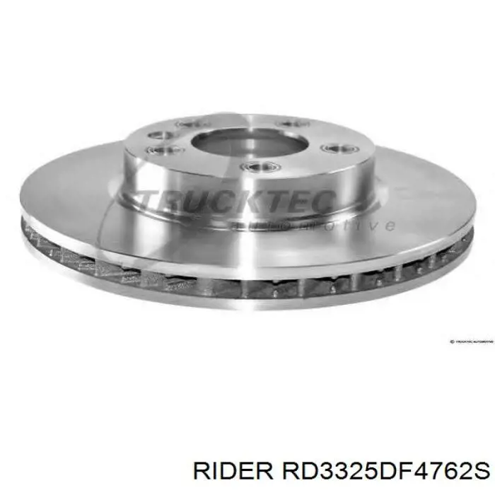 Диск гальмівний передній RD3325DF4762S Rider