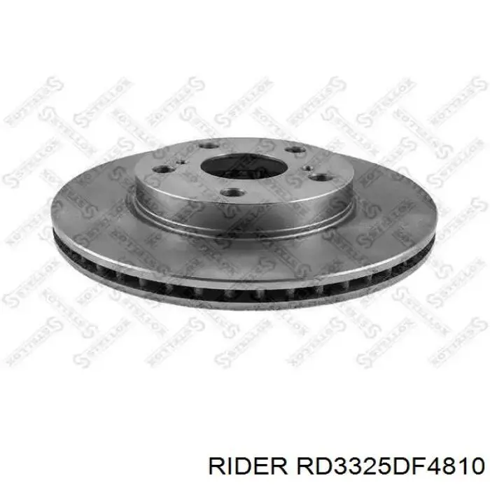 Диск переднього гальма Rider RD3325DF4810 ціна, від 34.21 USD