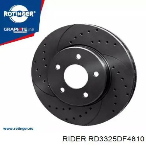 Гальмівні диски передні RD3325DF4810 Rider
