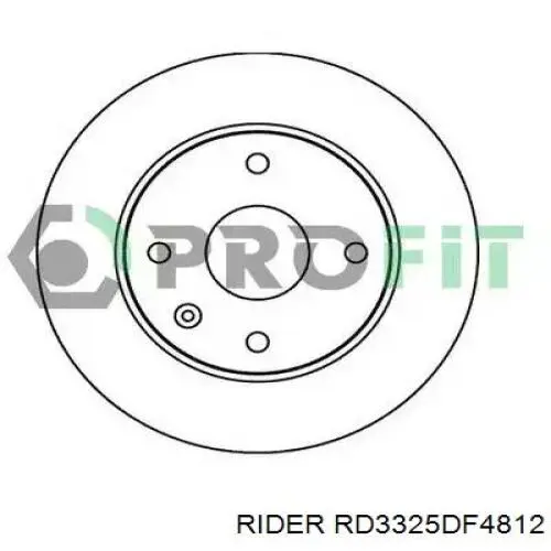 Купити RD3325DF4812 Rider Ротор гальмівний