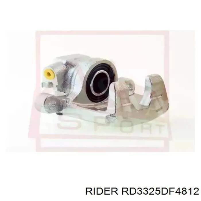 Диск гальмівний передній Rider RD3325DF4812