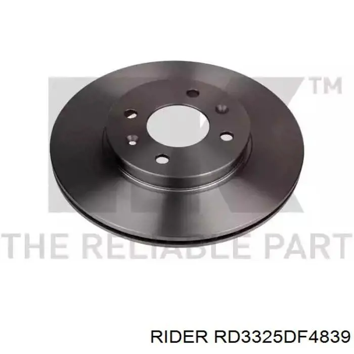 Купити RD3325DF4839 Rider Ротор гальмівний