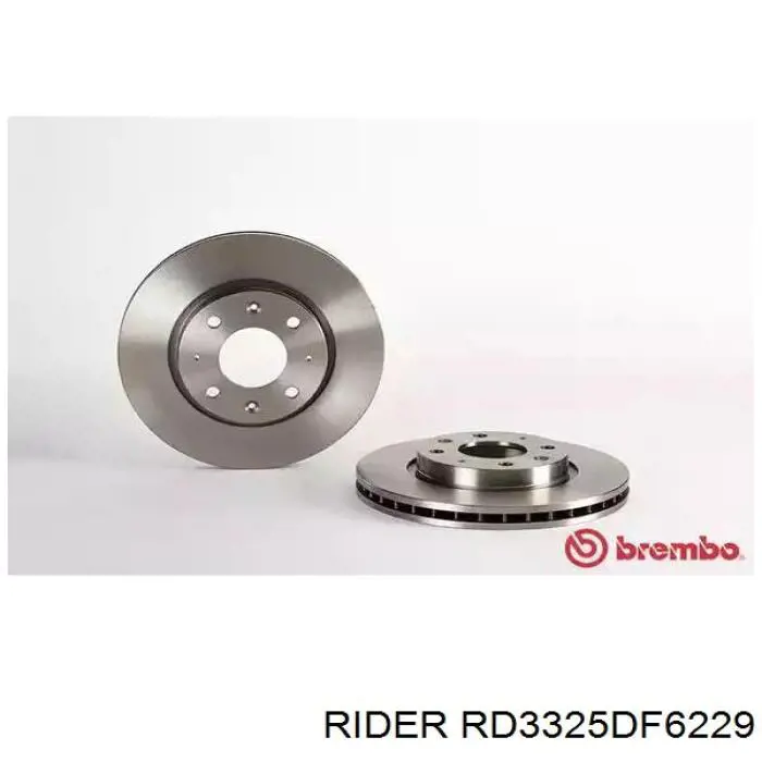 RD3325DF6229 Rider Гальмо дискове переднє