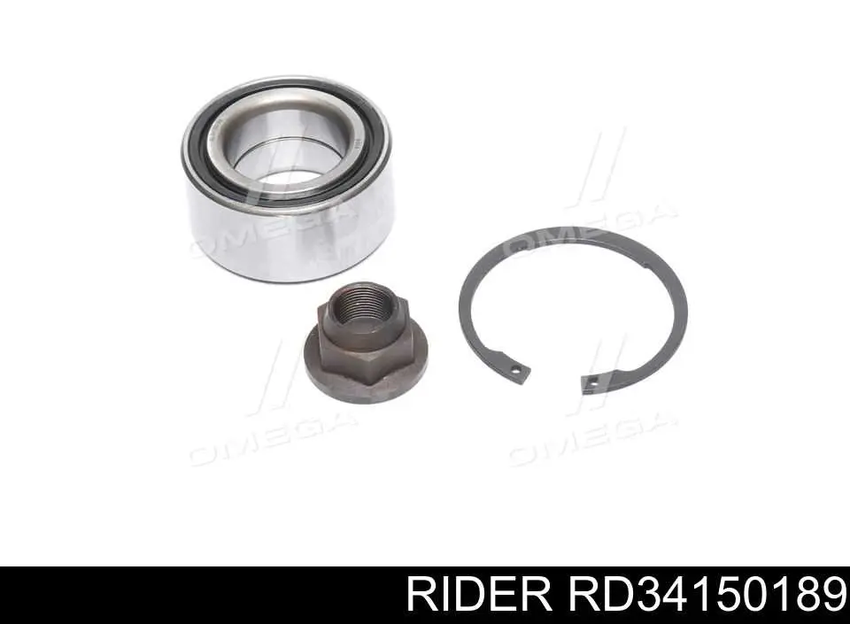 Комплект підшипник маточини передньої Rider RD34150189 ціна, від 22.15 USD