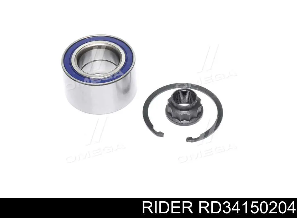 Комплект підшипник маточини передньої Rider RD34150204 ціна, від 15.43 USD
