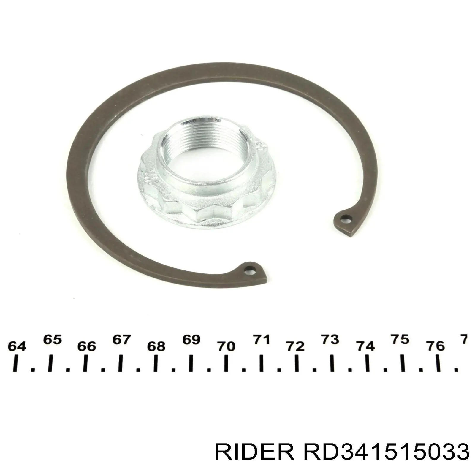 Комплект підшипник маточини передньої Rider RD341515033 ціна, від 42.28 USD