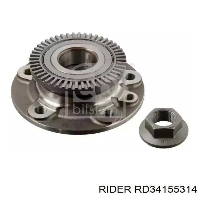 RD.34155314 Rider Подшипник ступицы передней (34x64x37)