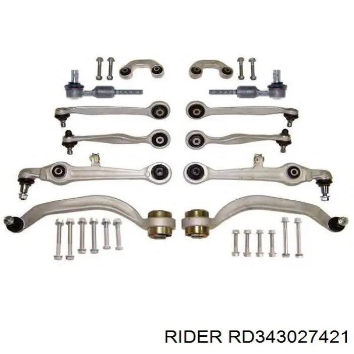 Комплект важелів передньої підвіски Rider RD343027421 ціна, від 184.48 USD