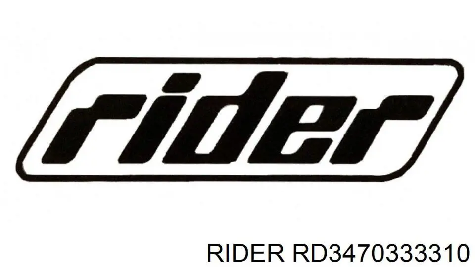 Амортизатор передній, правий RD3470333310 Rider