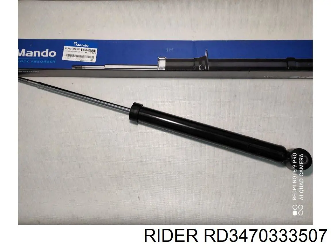 Амортизатора передній лівий RD3470333507 Rider