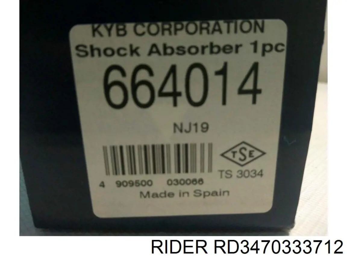 Стойка амортизатора передняя Rider RD3470333712 ціна, від 31.82 USD
