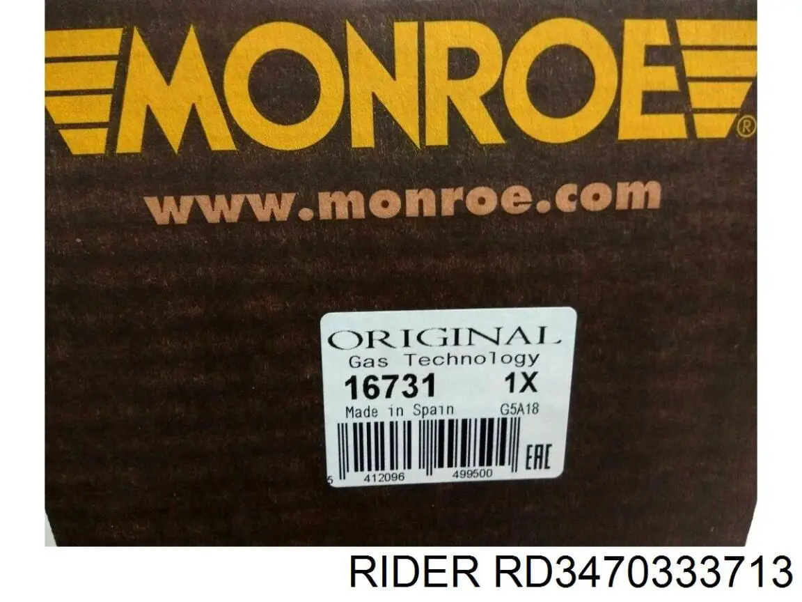 Амортизатор передній RD3470333713 Rider